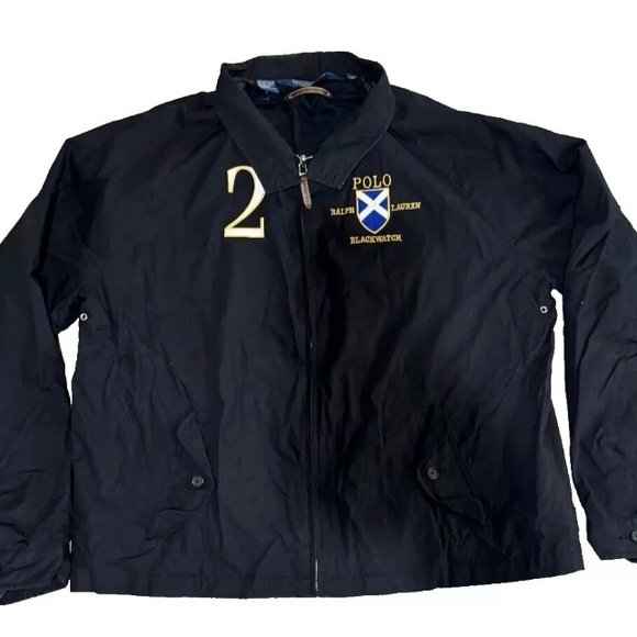 RARE 1990’s RALPH LAUREN’BLACKWATCH’ RUBY JACKET XXL